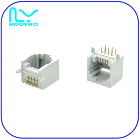 RJ45  55A 全塑90度DIP