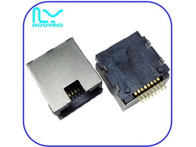 RJ45 8P8C front plug and post