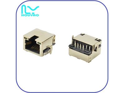 RJ45 sinking plate with LED LED Y/G