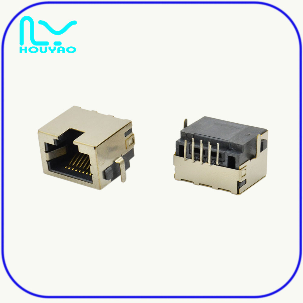 RJ45 sinking plate 1.8 shielded without light